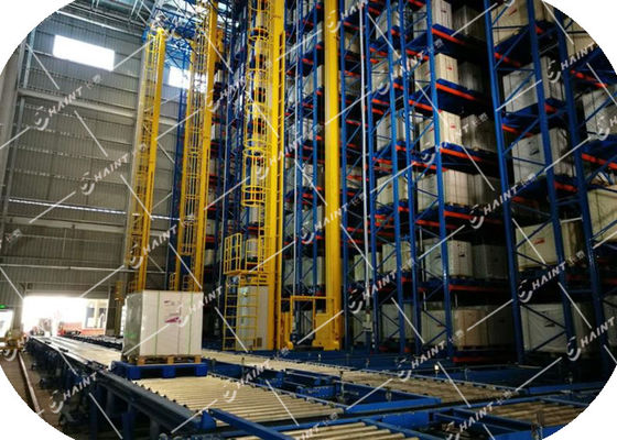 Intelligent Automated Storage Retrieval System , AS RS Automated Pallet Racking Systems
